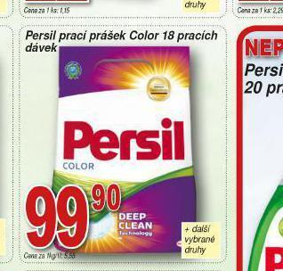 Lidl Persil prací prostředek nabídka