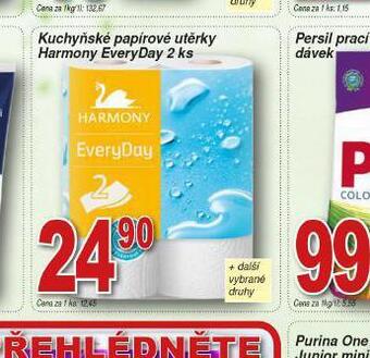 Lidl Harmony kuchyňské utěrky nabídka