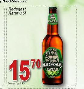 Lidl Pivo radegast ratar nabídka