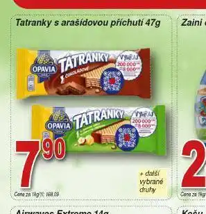 Lidl Tatranky s arašídovou příchutí nabídka