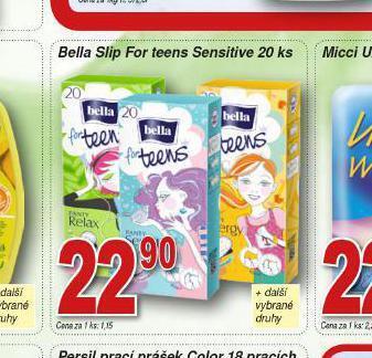 Lidl Bella slip for teens sensitive nabídka