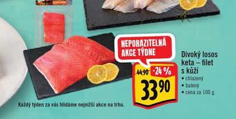 Jip Divoký losos keta - filet s kůží nabídka