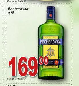 Lidl Becherovka nabídka