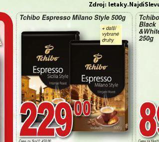 Lidl Tchibo espresso milano style nabídka