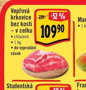 Jip Vepřová krkovice bez kosti nabídka