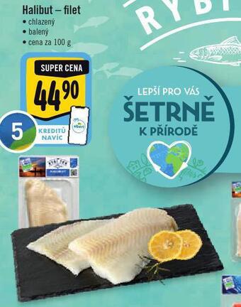 Jip Halibut filet nabídka
