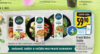Fresh bistro saláty
