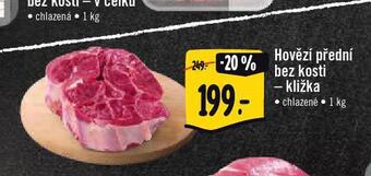 Jip Hovězí přední bez kosti nabídka