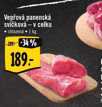 Jip Vepřová panenská svíčková nabídka