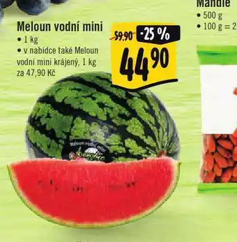 Jip Meloun vodní mini nabídka