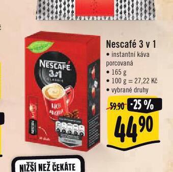 Jip Nescafé 3v1 nabídka