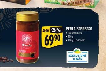 Jip Perla espresso instantní káva nabídka
