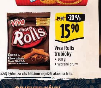 Jip Viva rolls trubičky nabídka