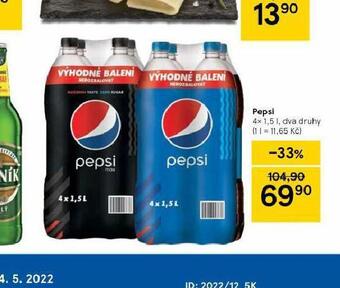Tesco Pepsi 4pack nabídka