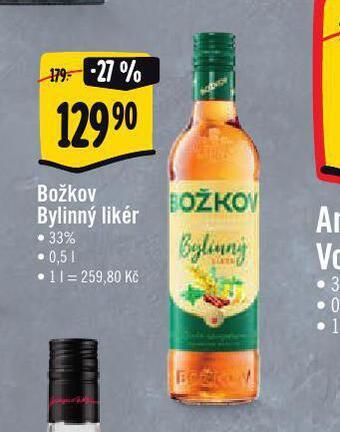 Jip Božkov bylinný likér nabídka