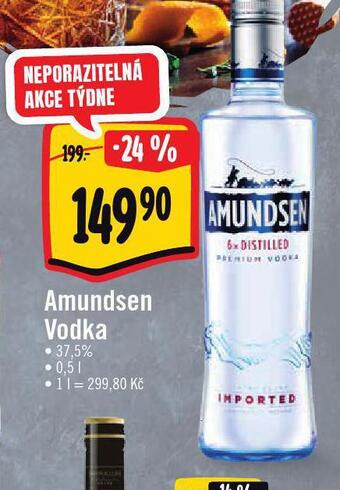Jip Amundsen vodka nabídka