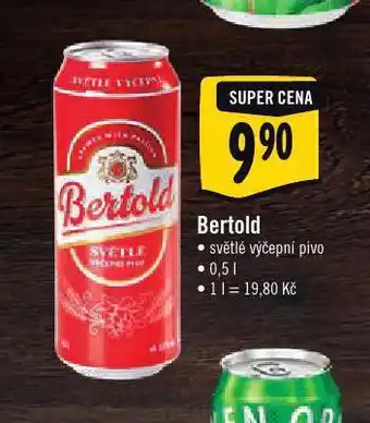 Jip Bertold pivo nabídka