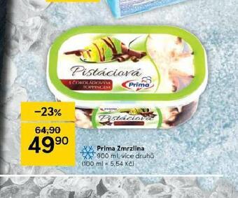 Tesco Prima zmrzlina nabídka