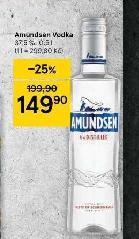 Tesco Amundsen vodka nabídka