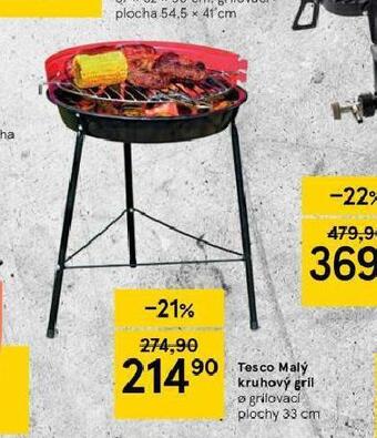 Tesco Tesco malý kruhový gril nabídka