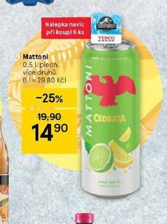 Tesco Mattoni plech nabídka