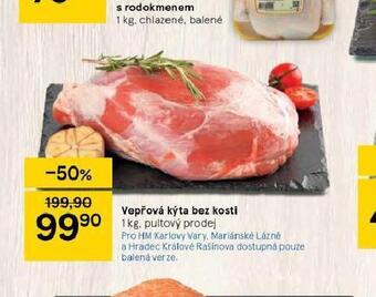 Tesco Vepřová kýta bez kosti nabídka