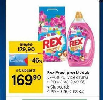Tesco Rex prací prostředek nabídka