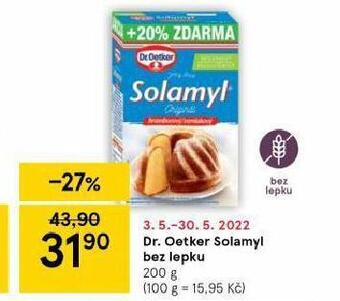 Tesco Dr. oetker solamyl bez lepku nabídka