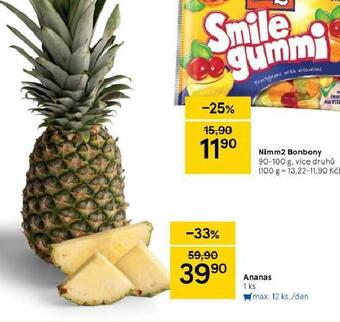 Tesco Ananas nabídka