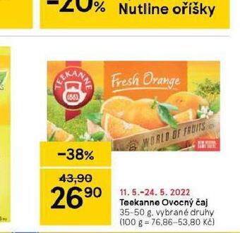 Tesco Teekanne ovocný čaj nabídka