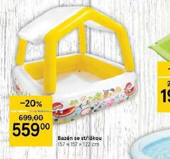 Tesco Bazén se stříškou nabídka