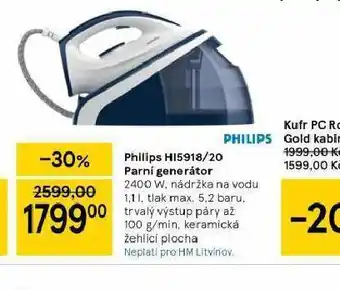 Tesco Parní generátor philips nabídka