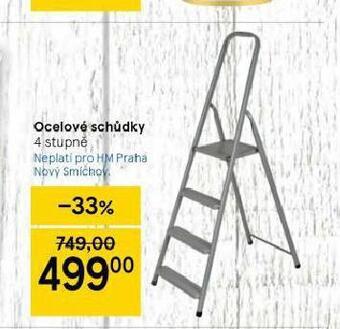 Tesco Ocelové schůdky nabídka
