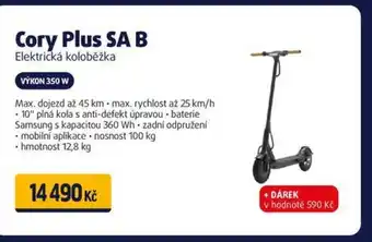Datart Elektrická koloběžka Cory Plus SA B nabídka
