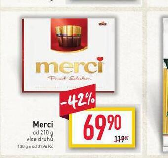 Billa Merci nabídka