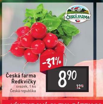 Billa Ředkvičky nabídka