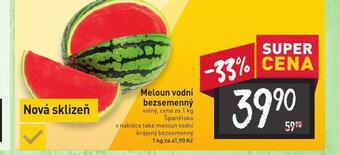 Billa Meloun vodní bezsemenný nabídka