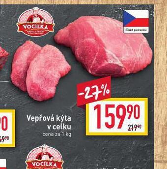 Billa Vepřová kýta nabídka