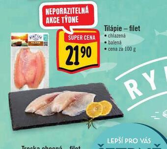 Albert Tilápie filet nabídka