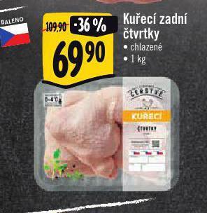 Albert Kuřecí zadní čtvrtky nabídka