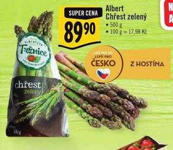 Chřest zelený