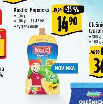 Albert Kostíci kapsička nabídka