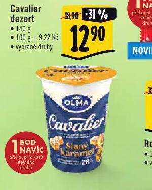 Albert Cavalier dezert nabídka