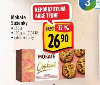 Albert Mokate sušenky nabídka
