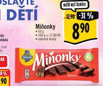 Albert Miňonky nabídka