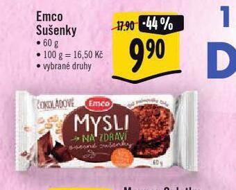 Albert Emco sušenky nabídka