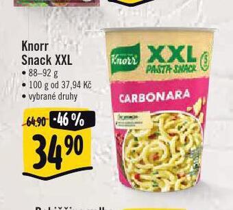 Albert Knorr snack xxl nabídka