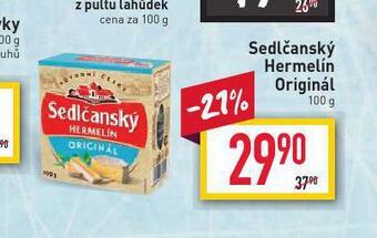 Billa Sedlčanský hermelín originál nabídka