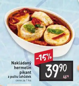 Billa Nakládaný hermelín pikant nabídka