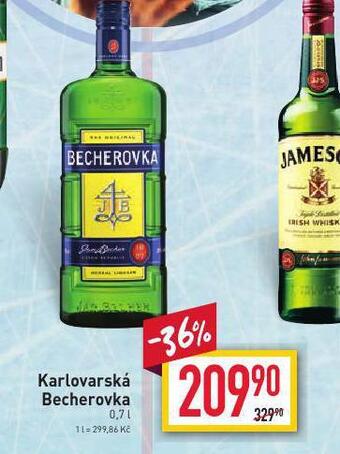 Billa Královská becherovka nabídka